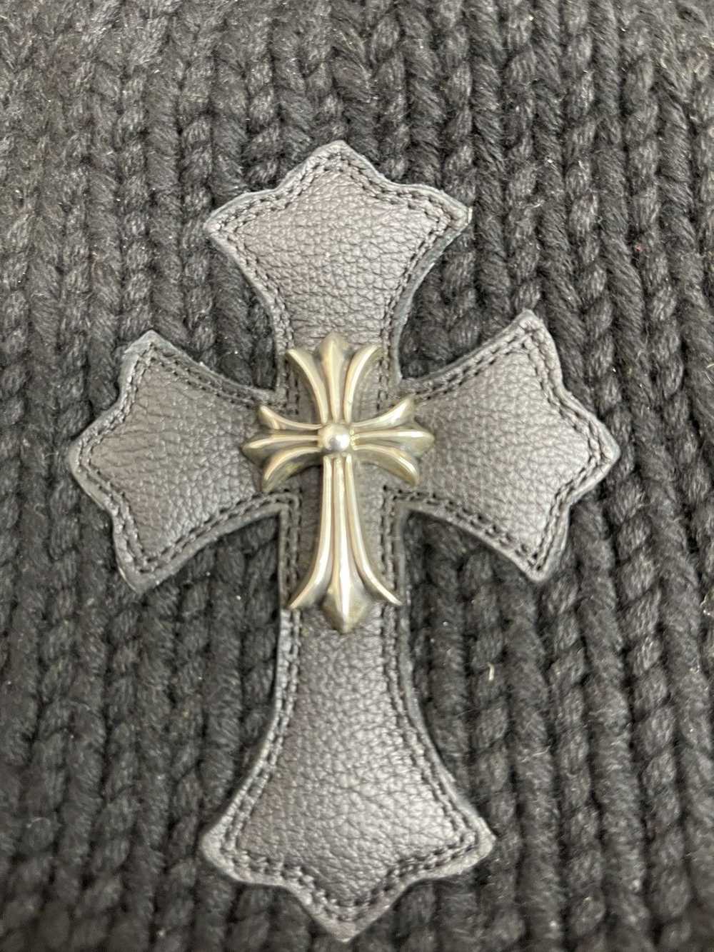 Chrome Hearts Chrome Hearts Cross Patch Cashmere … - image 2