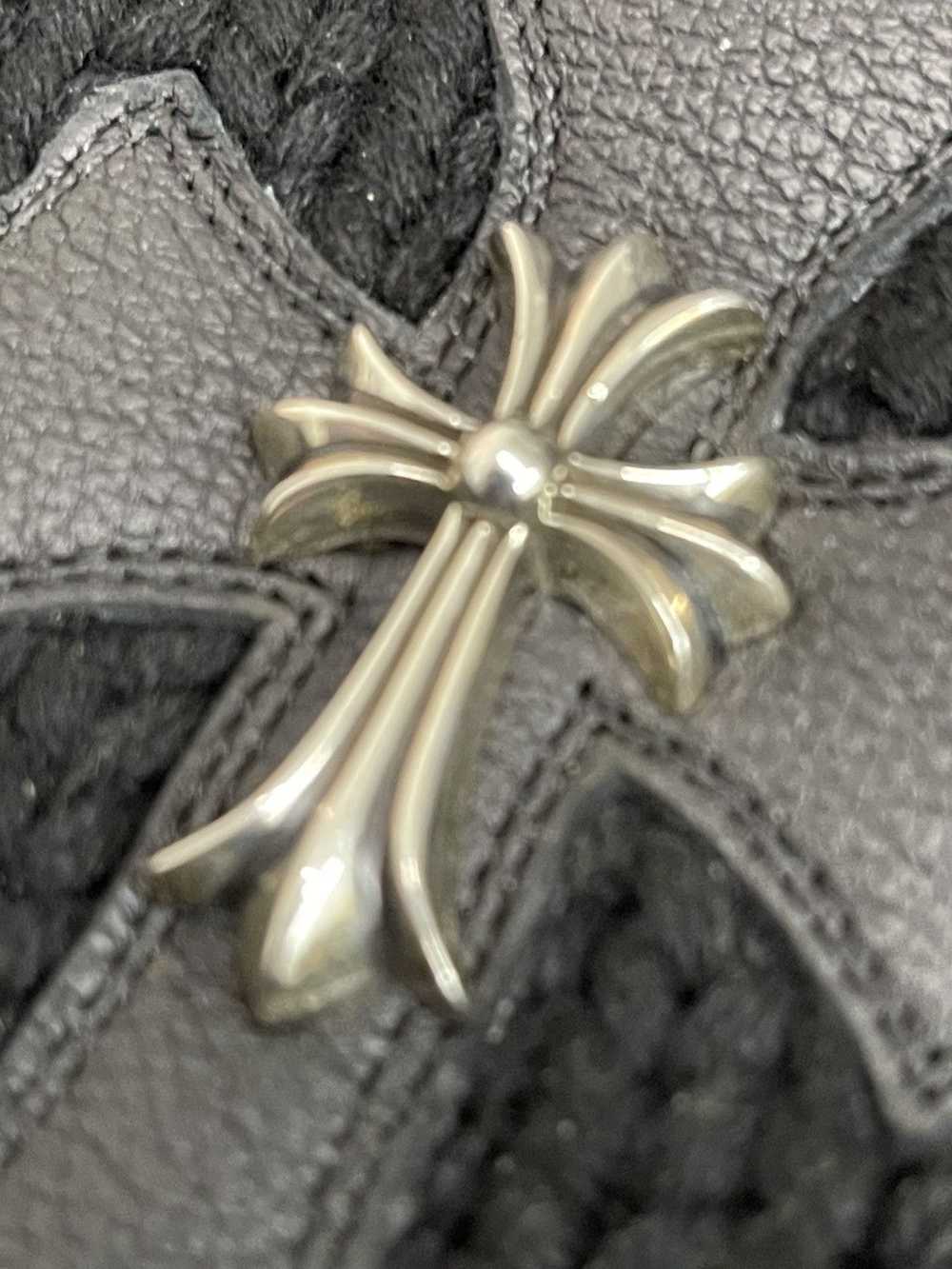 Chrome Hearts Chrome Hearts Cross Patch Cashmere … - image 4