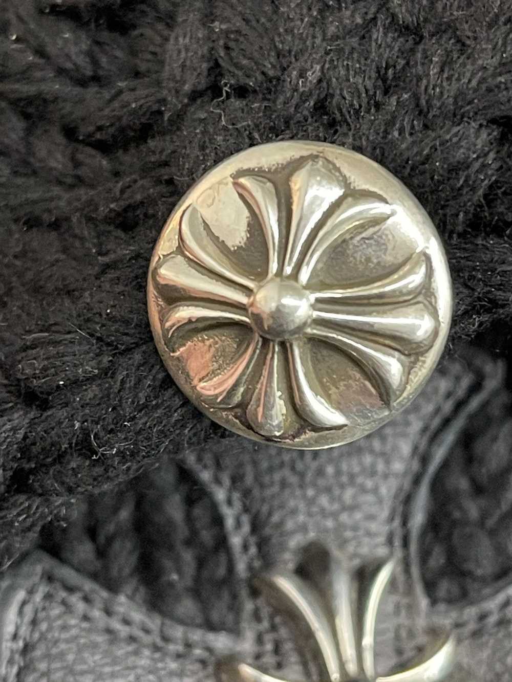 Chrome Hearts Chrome Hearts Cross Patch Cashmere … - image 6