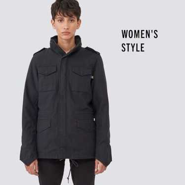 USA製　80s ALPHA INDUSTRIES M-65 黒 M アルファ Amazon.com: Alpha Industries M-65 Field Jacket - Classic