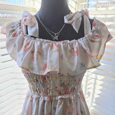 タグ付】LIZLISA 大宮アルシェ限定ワンピ チェック カシュクール