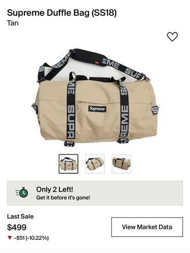 Supreme duffle bag - Gem