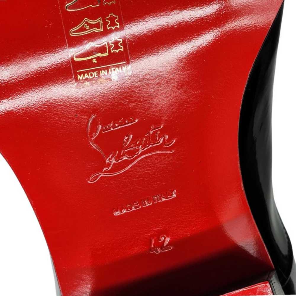 Christian Louboutin Patent leather lace ups - image 6