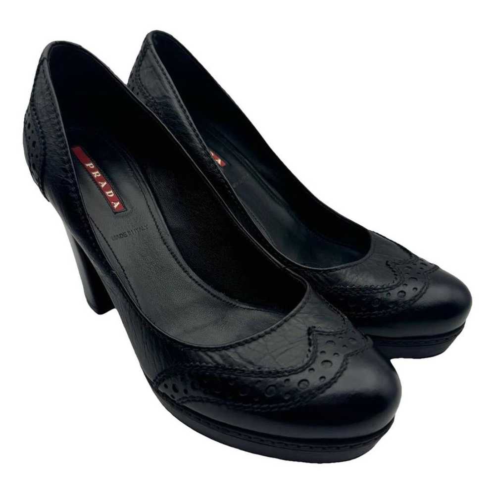 Prada Leather heels - image 1
