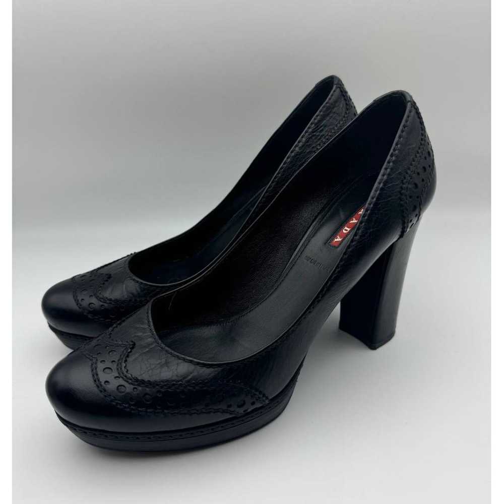 Prada Leather heels - image 4