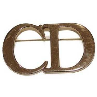 Christian dior logo brooch - Gem