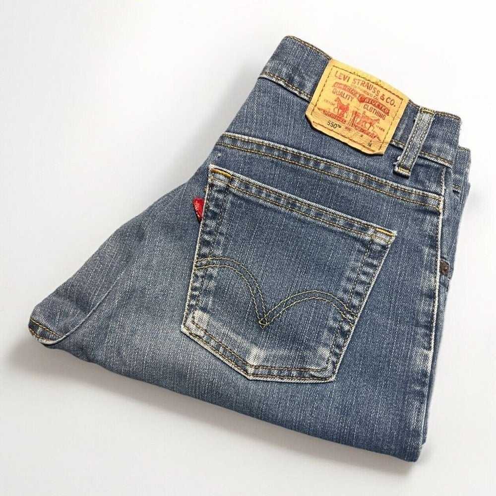 Vintage Levis 550 Women 10 M Blue Classic Relaxed… - image 1