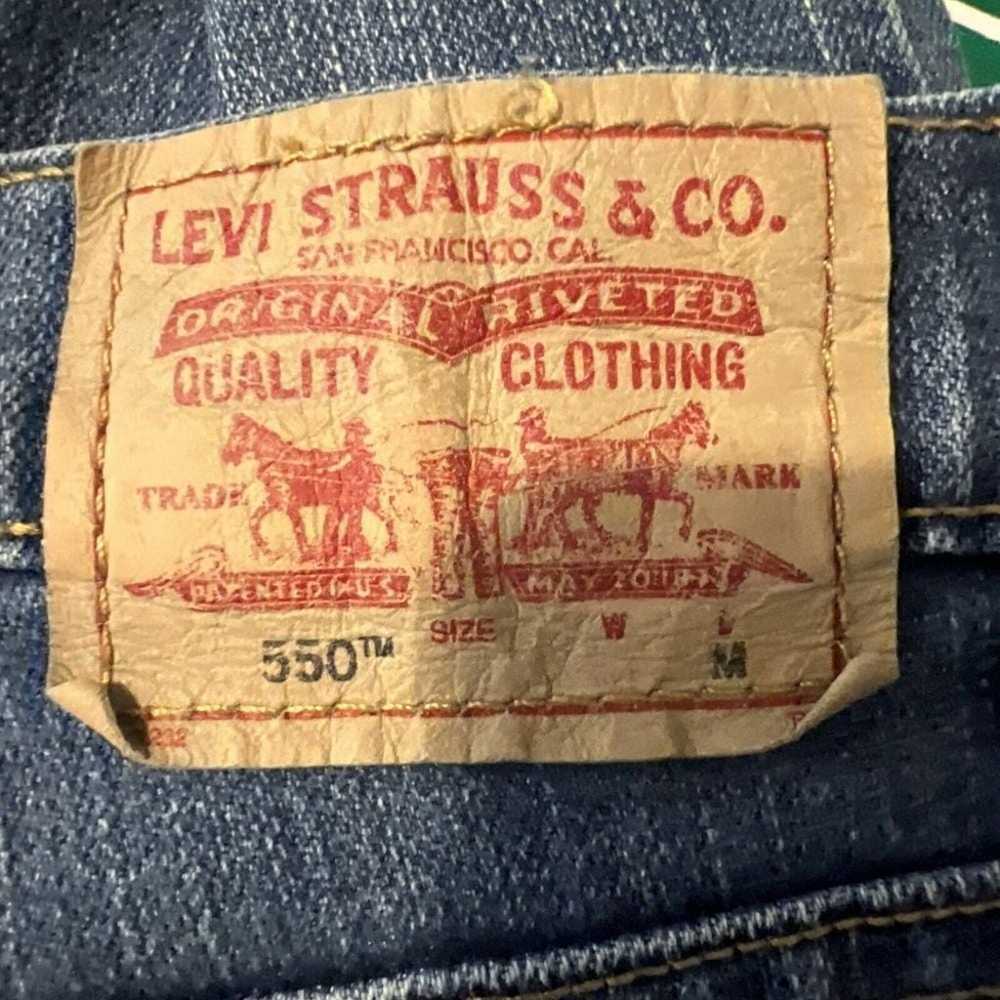 Vintage Levis 550 Women 10 M Blue Classic Relaxed… - image 4