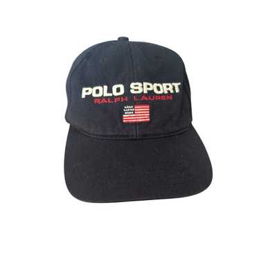 Vintage Polo Sport Ralph Lauren Strap Back Hat OS… - image 1