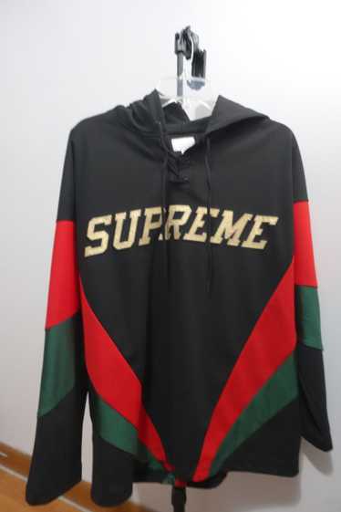 Supreme Hooded Hockey Jersey (FW17) - $148