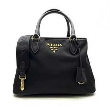 バッグ PRADA 2way leather tote bag black 1BG443VXOO2A4A_F0002-