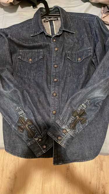 Chrome hearts denim shirt - Gem Chrome hearts denim shirt - Gem