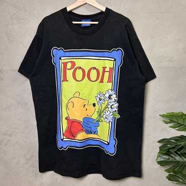 XL Vintage Disney Winnie the Pooh Flowers Shirt - image 1