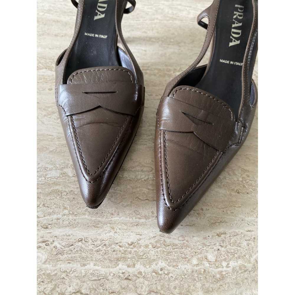 Prada Leather heels - image 5