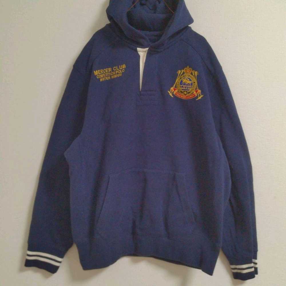 Polo Ralph Lauren 90s POLOTEAM Pullover Hoodie - image 2