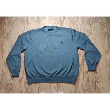 Vintage 90s Polo Ralph Lauren Crewneck Sweater Pu… - image 1