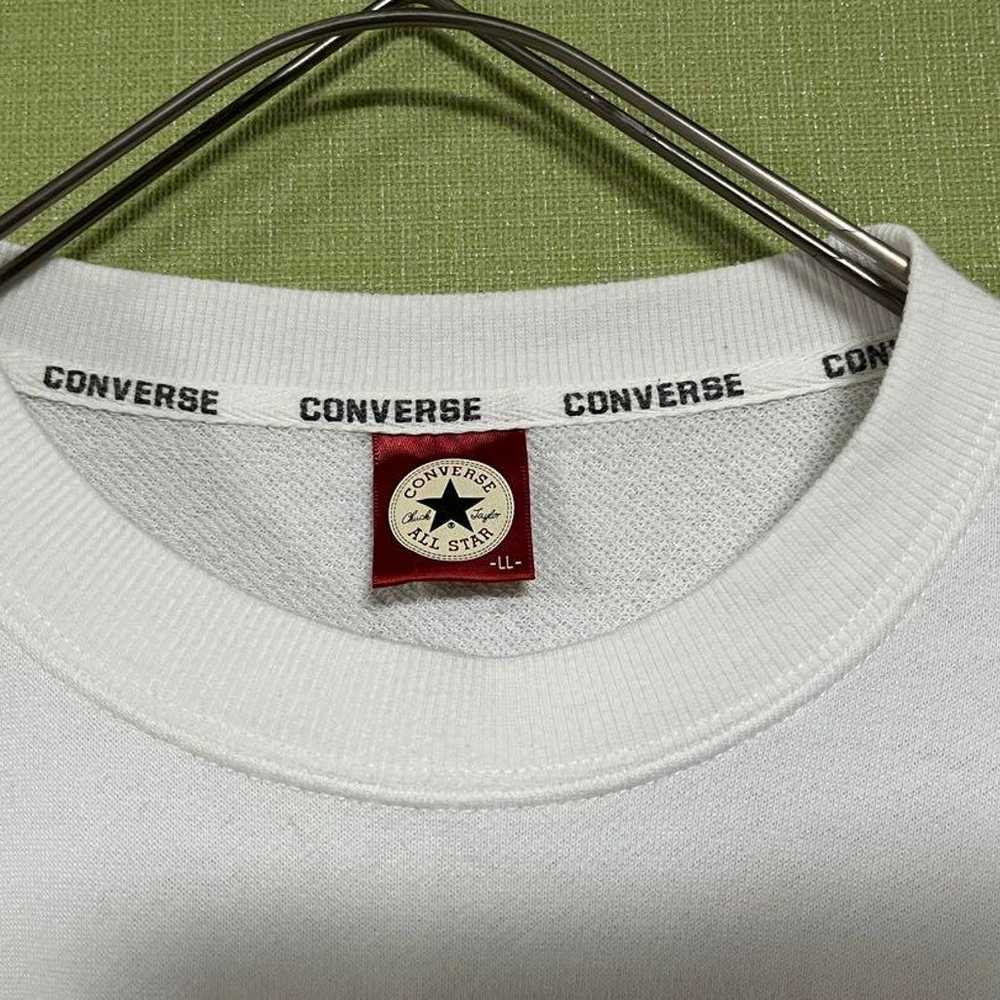 CONVERSE ALL STAR Sweat White XL Size - image 7