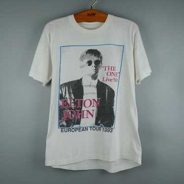 エルトン・ジョン コンサートTシャツ 1993年 90's ELTON JOHN”エルトンジョン”ツアー Tシャツ | Rico clothing