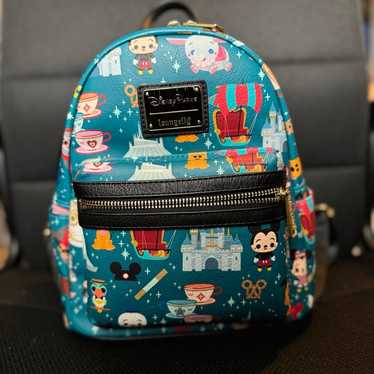 Loungefly Mini Backpack Disney Parks Characters - image 1