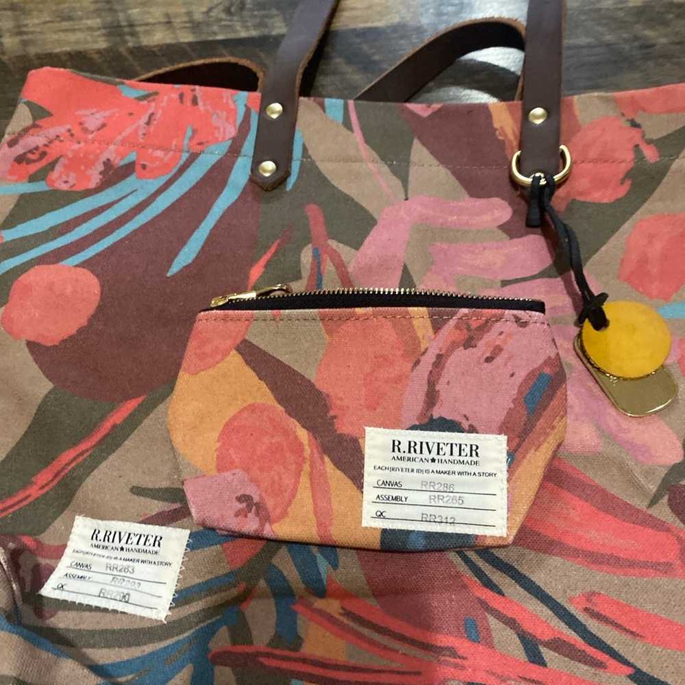 R.Riveter 2021 Canvas Tote and zipper pouch - image 7