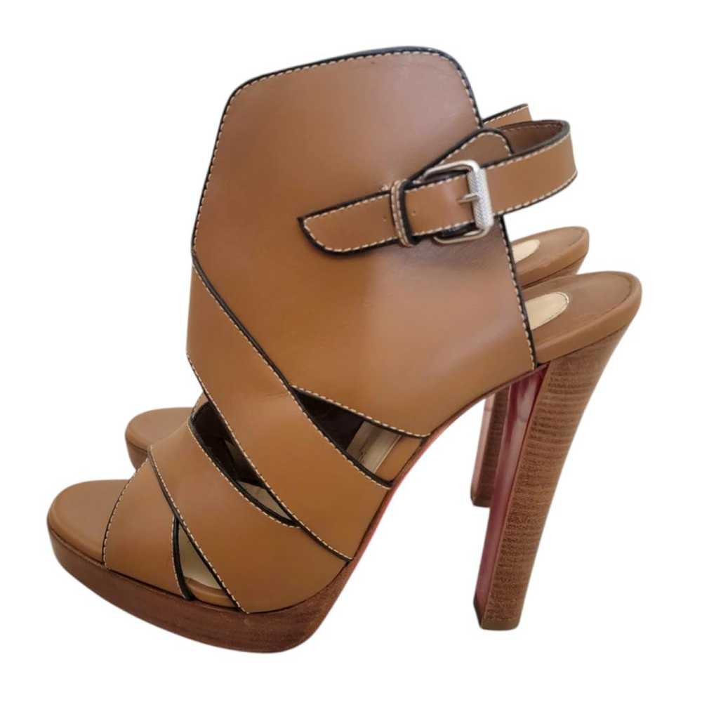 Christian Louboutin Leather sandal - image 11