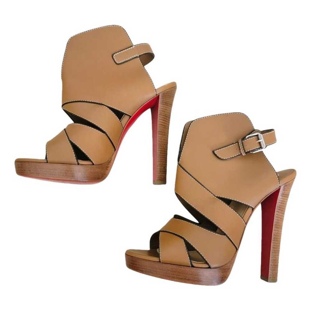 Christian Louboutin Leather sandal - image 1
