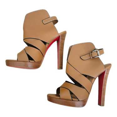 Christian Louboutin Leather sandal - image 1