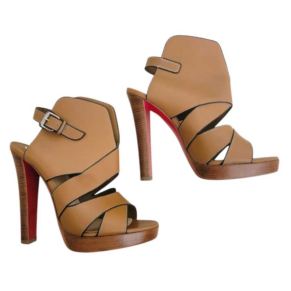 Christian Louboutin Leather sandal - image 3