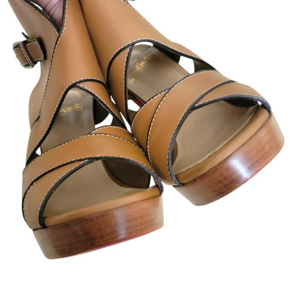 Christian Louboutin Leather sandal - image 5