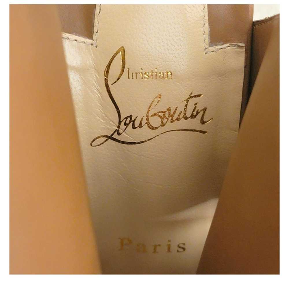 Christian Louboutin Leather sandal - image 6