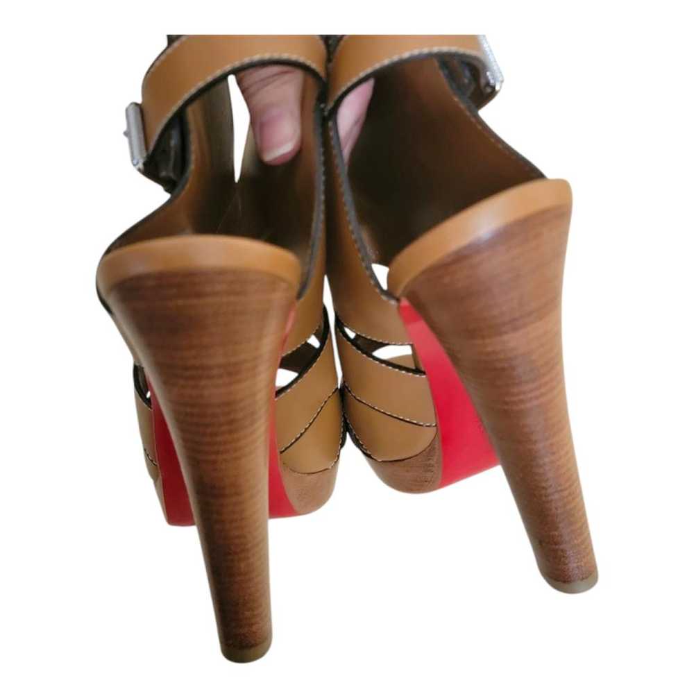 Christian Louboutin Leather sandal - image 7
