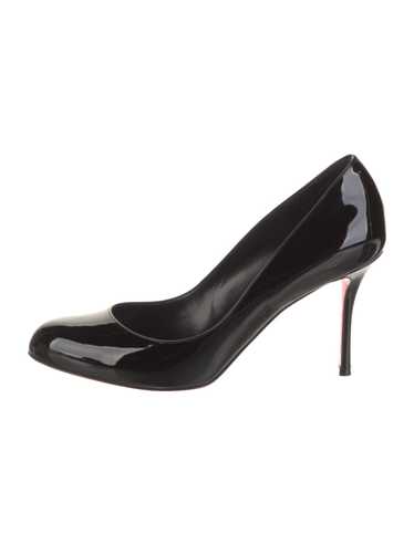 Christian Louboutin Patent Leather Pumps Black Ro… - image 1