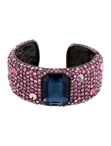 Kenneth Jay Lane Gunmetal & Crystal - image 1