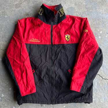 Ferrari ジャケット　海外　韓国 Vintage Ferrari Black Sport Jacket Unisex 1996 Size S Made