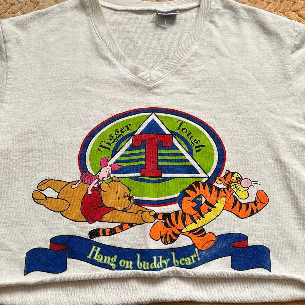 Vintage 1990s Winnie the Pooh crop M - image 1
