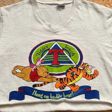 Vintage 1990s Winnie the Pooh crop M - image 1