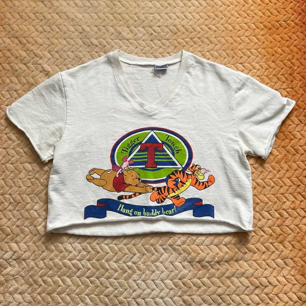 Vintage 1990s Winnie the Pooh crop M - image 2