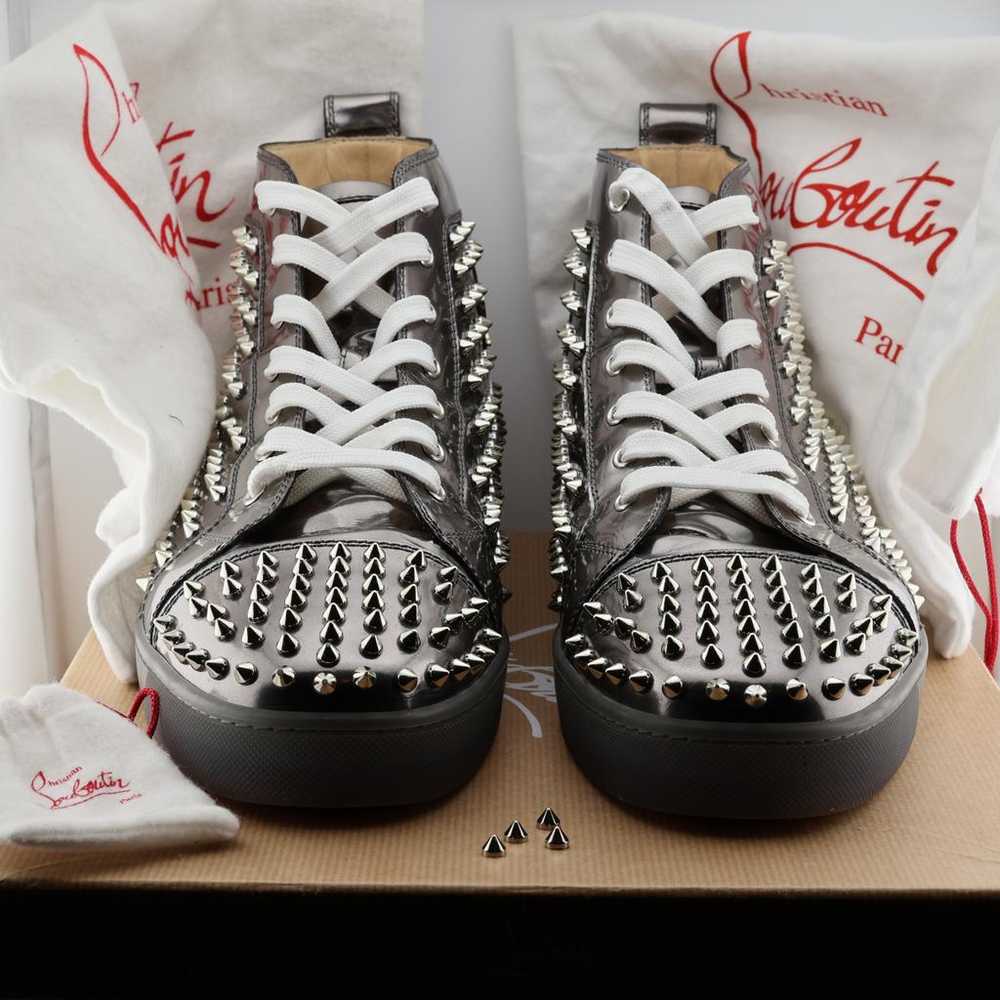 Christian Louboutin Louis patent leather high tra… - image 2