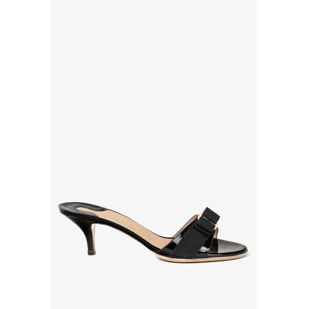 Salvatore Ferragamo Patent leather mules & clogs