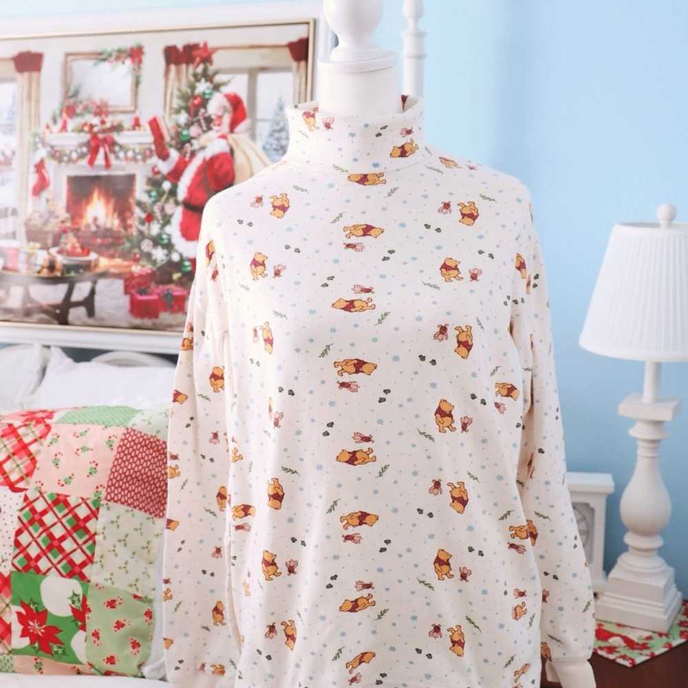 Vintage Winnie the Pooh turtleneck shirt - image 2