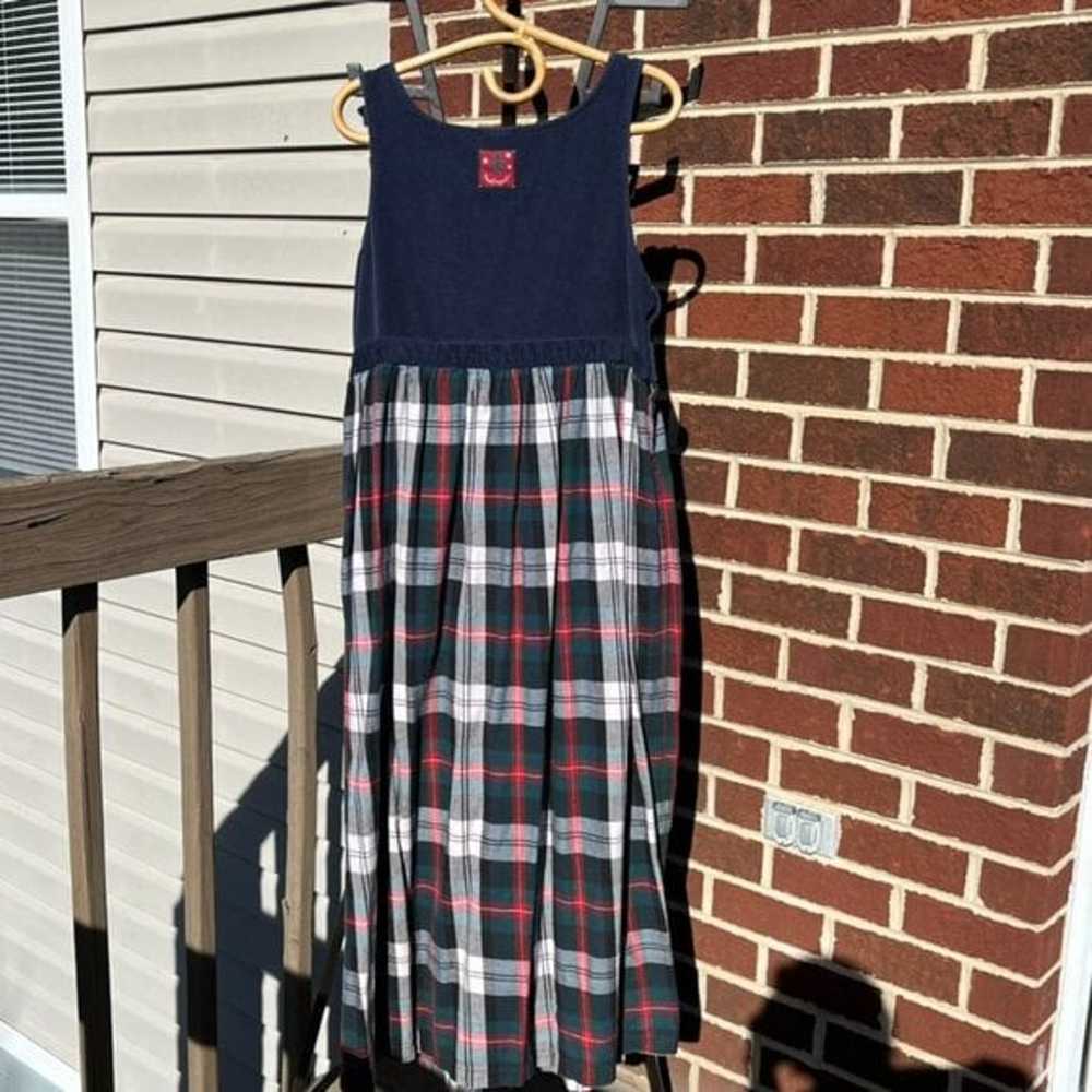 Vintage Disney Winnie The Pooh & Piglet Plaid Hol… - image 3