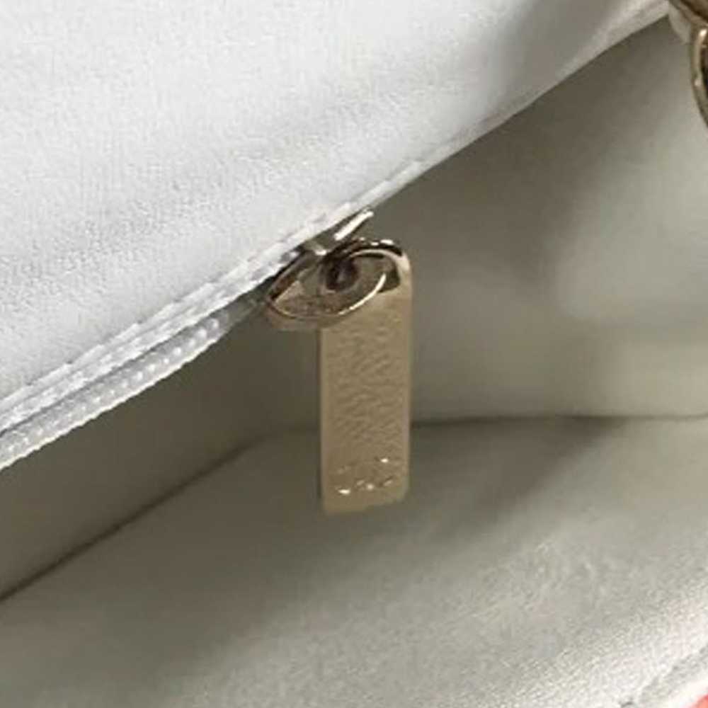 Pink Chanel Mini Classic Rectangular Tweed Flap B… - image 9