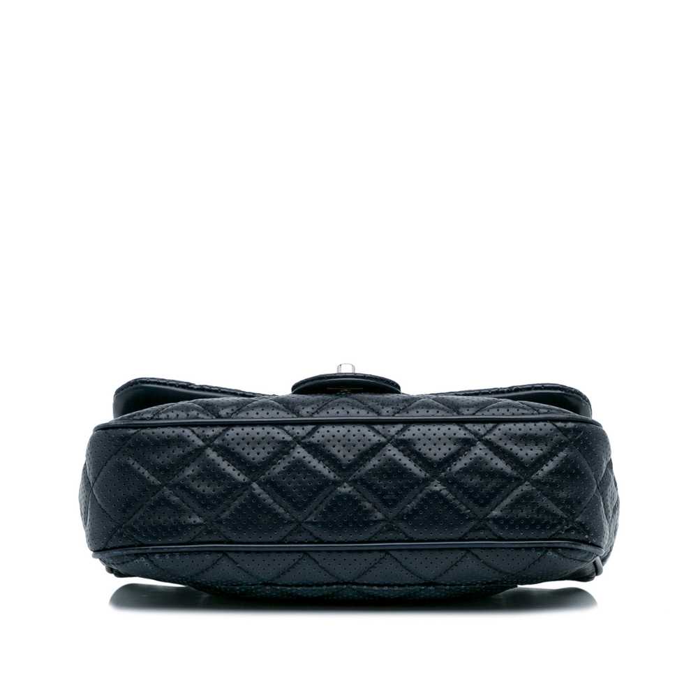Blue Chanel Perforated Classic Mini Rectangular F… - image 4