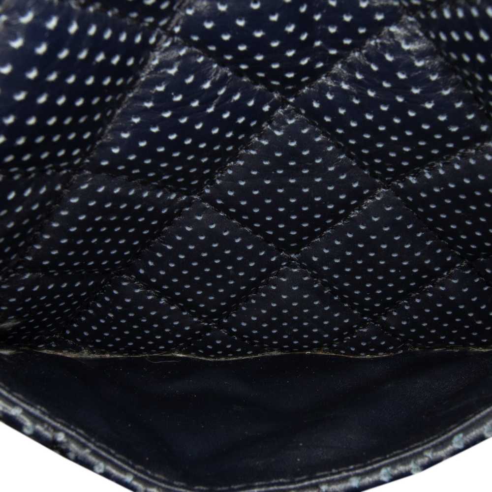 Blue Chanel Perforated Classic Mini Rectangular F… - image 6