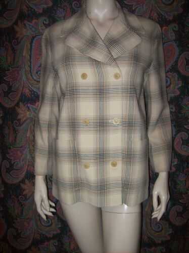 Emanuel Ungaro Plaid ロングマント