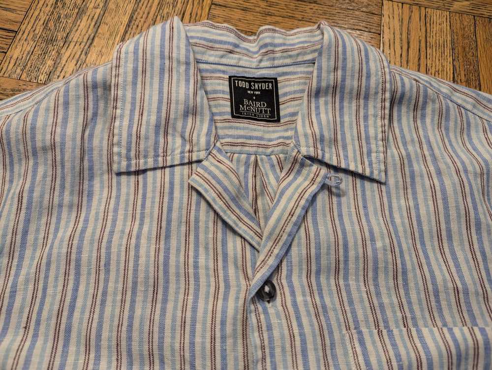 Todd Snyder Linen shirt - image 3