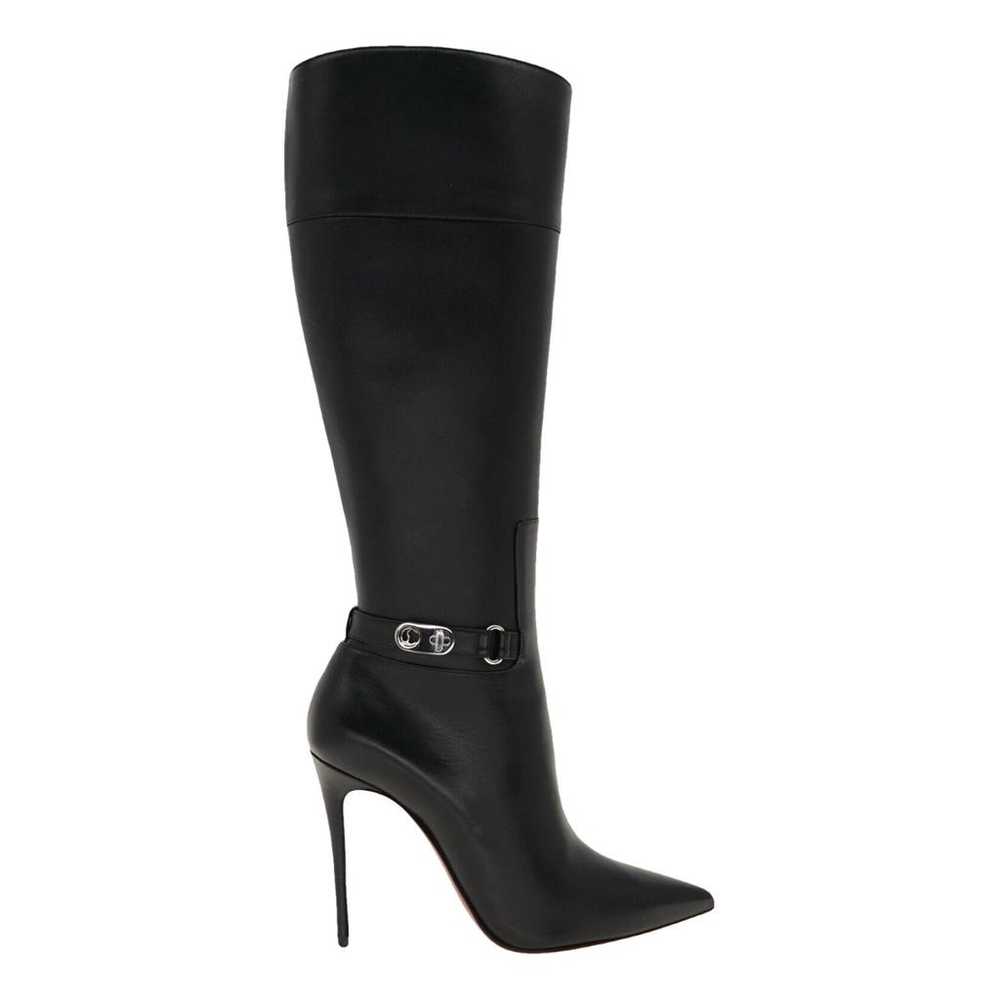 Christian Louboutin Leather western boots - image 1