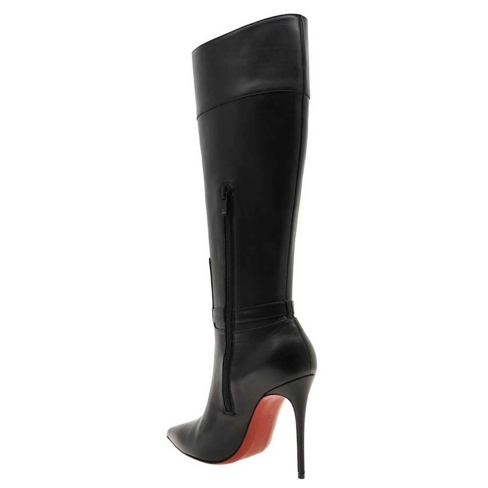 Christian Louboutin Leather western boots - image 3