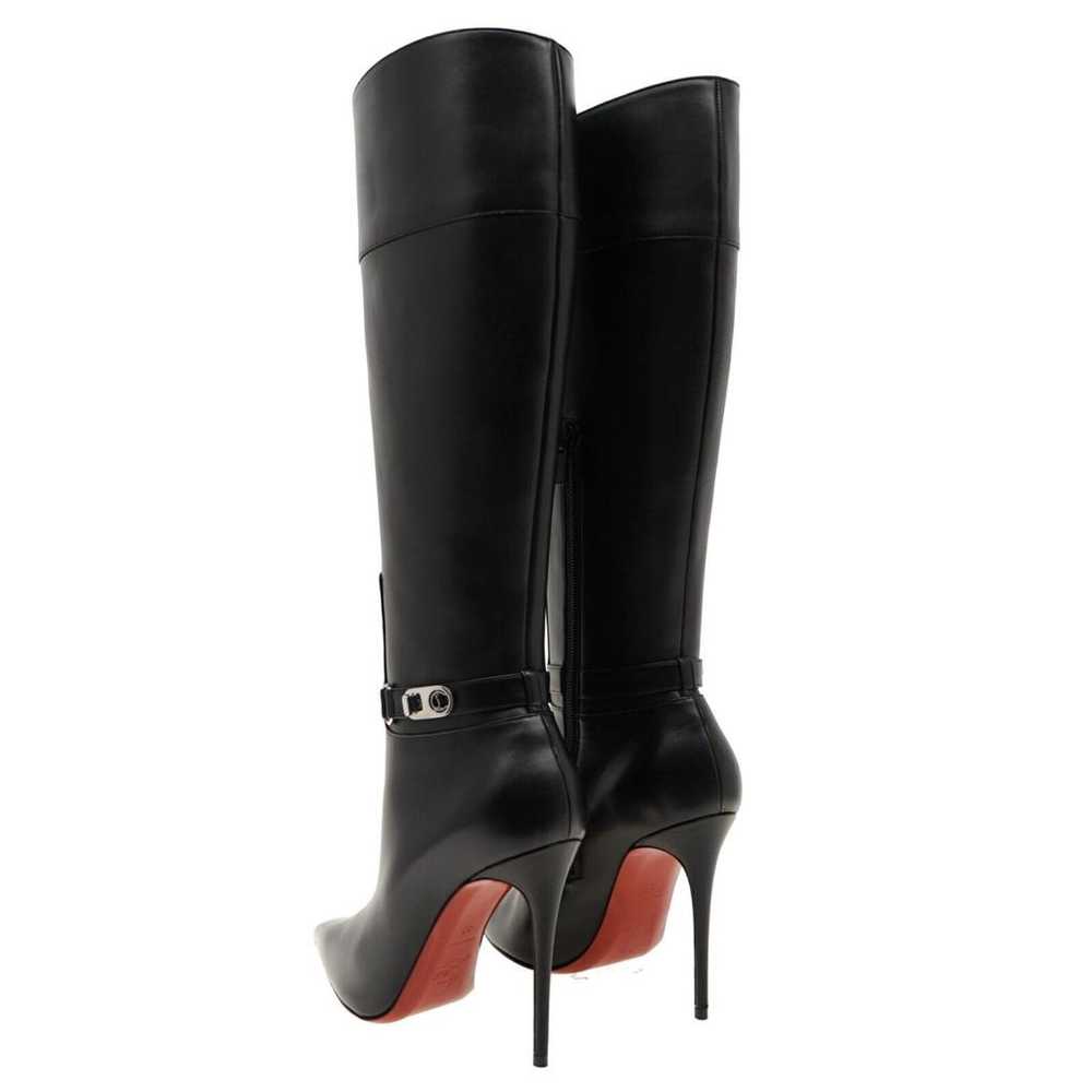Christian Louboutin Leather western boots - image 8