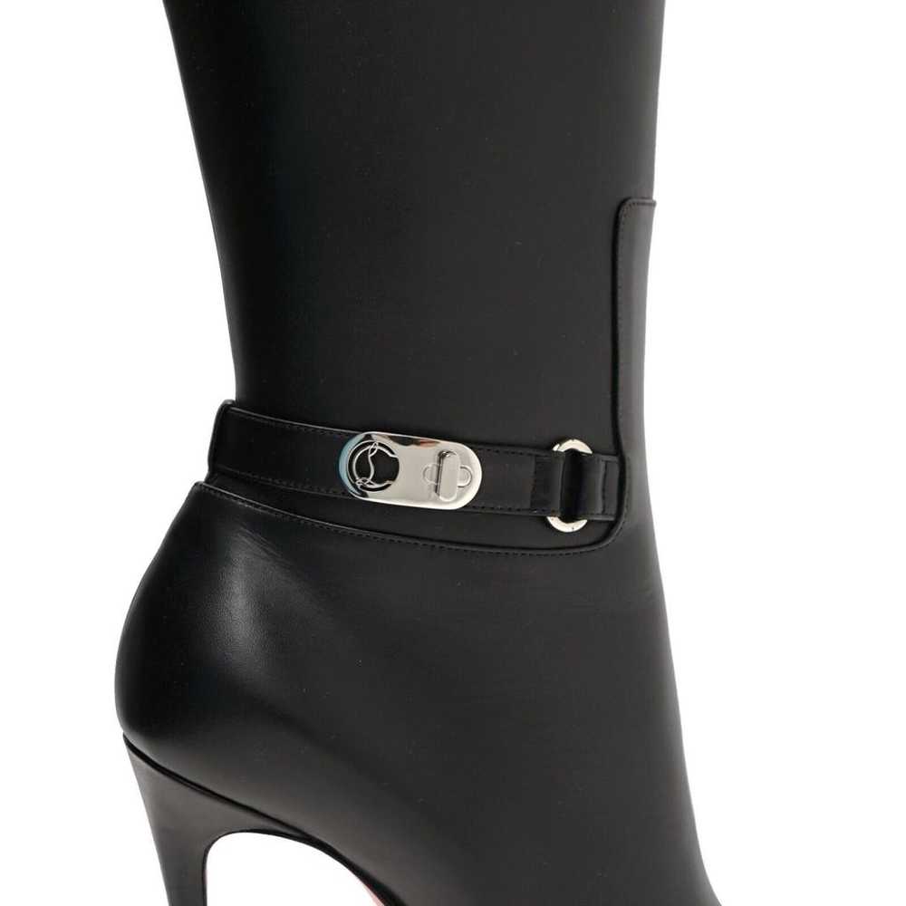 Christian Louboutin Leather western boots - image 9